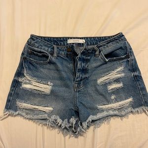 Denim shorts size small